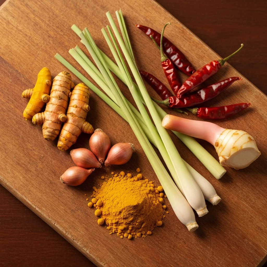 Fresh Malaysian spices